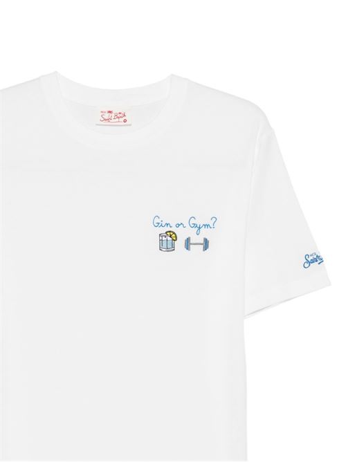 T-shirt uomo Portofino bianca MC2 SAINT BARTH | PORTOFINO04335L